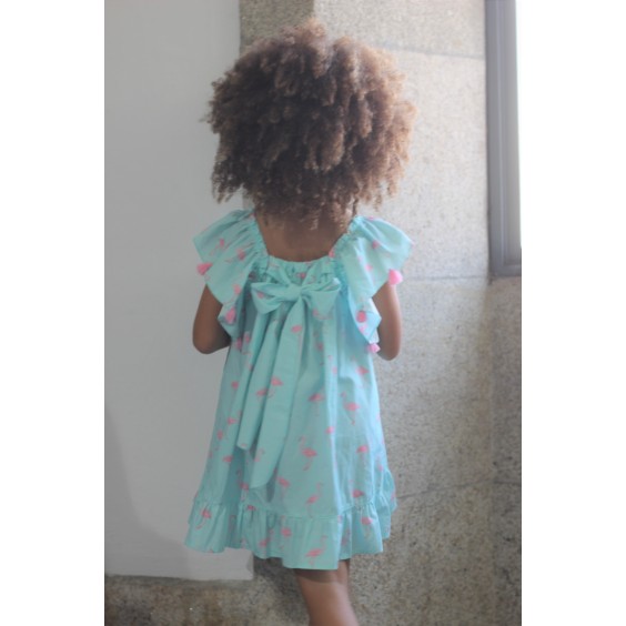 Vestido Flamingos