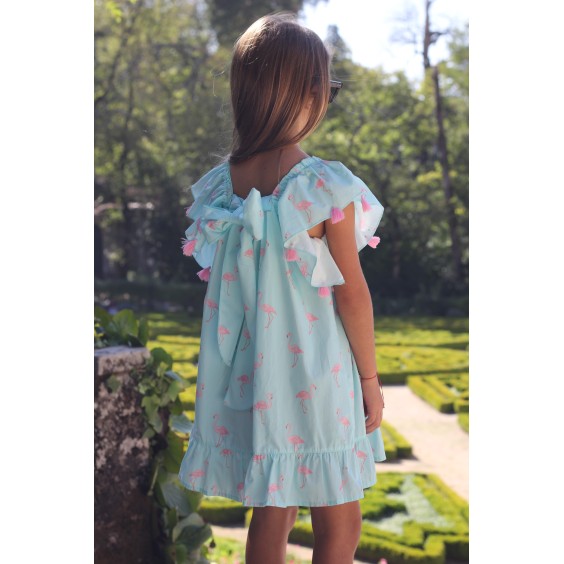 Vestido Flamingos