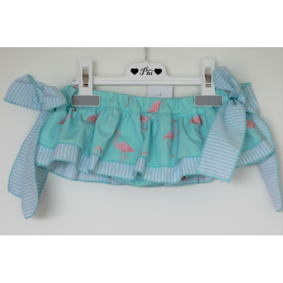 Flamingos two frills bloomer