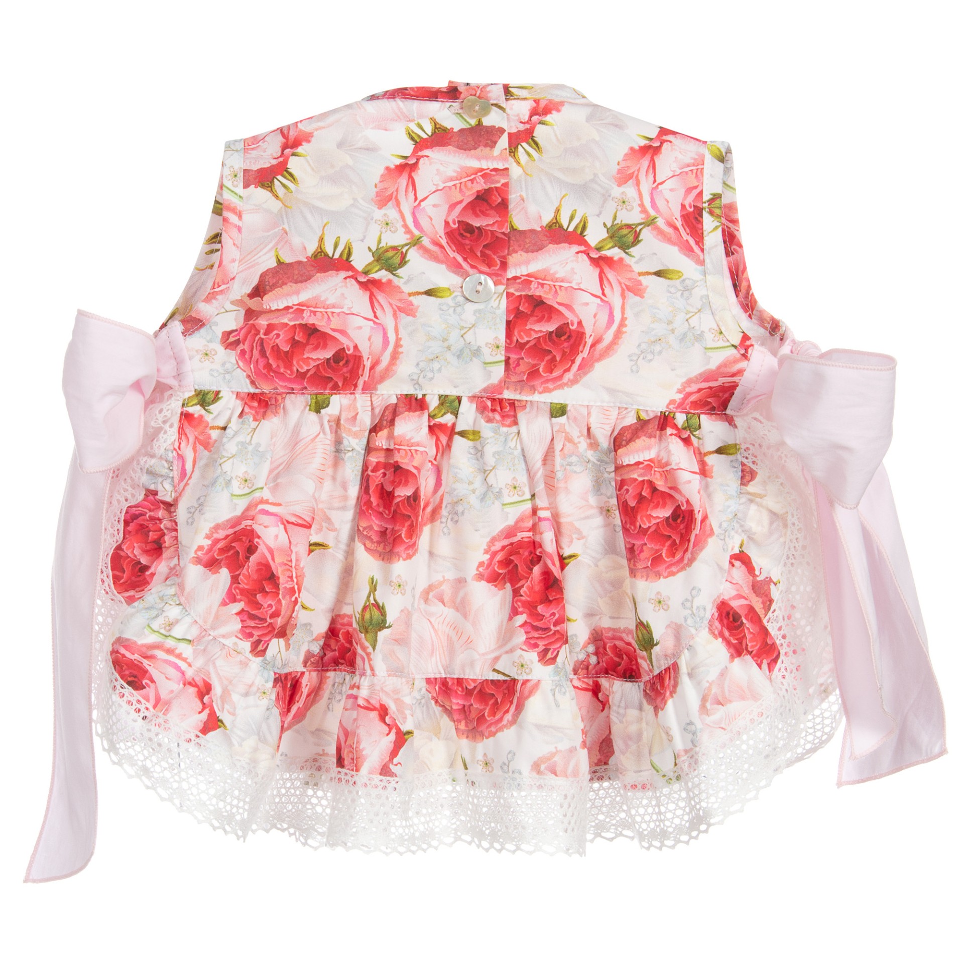 Peony two bows tunic