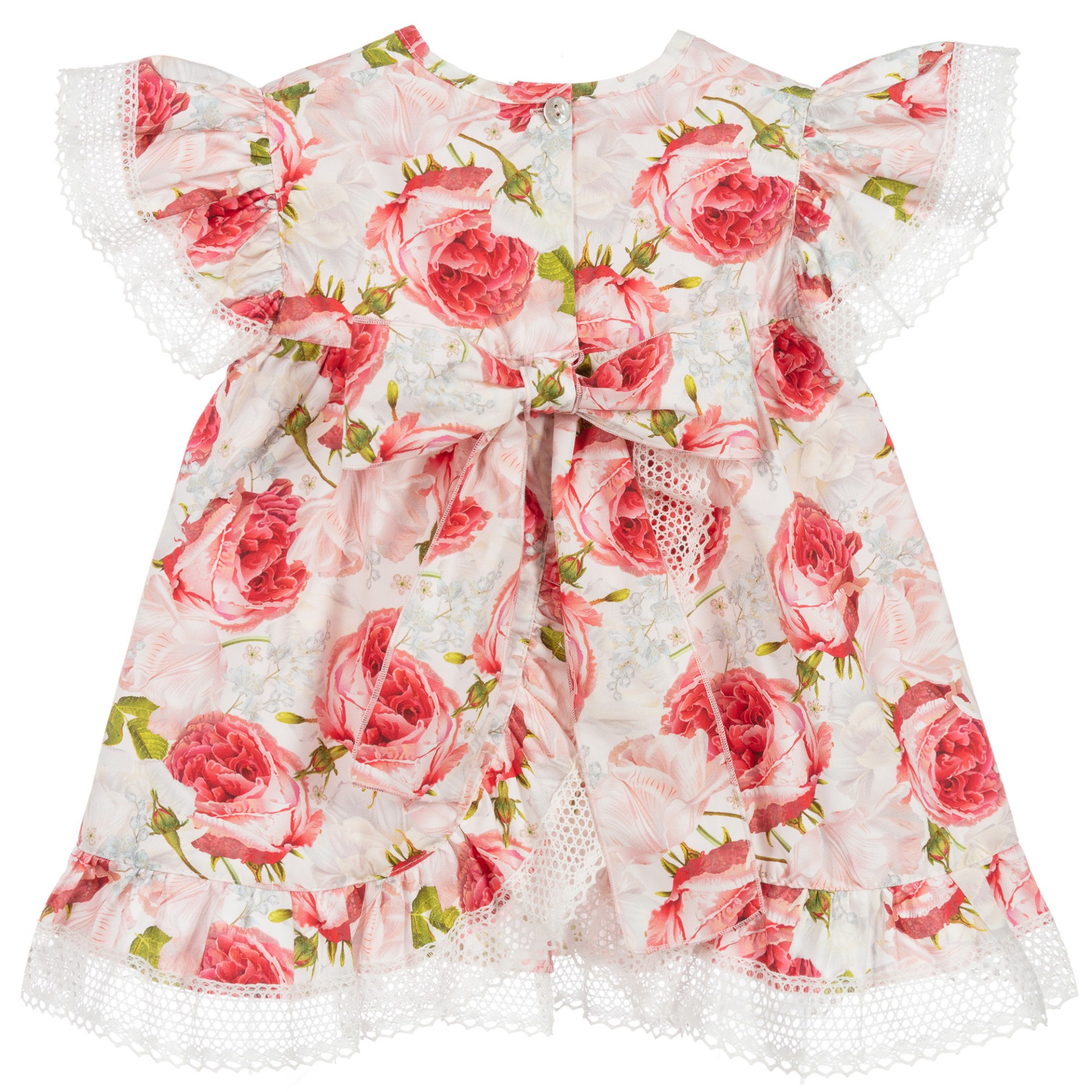 Peony back bow tunic