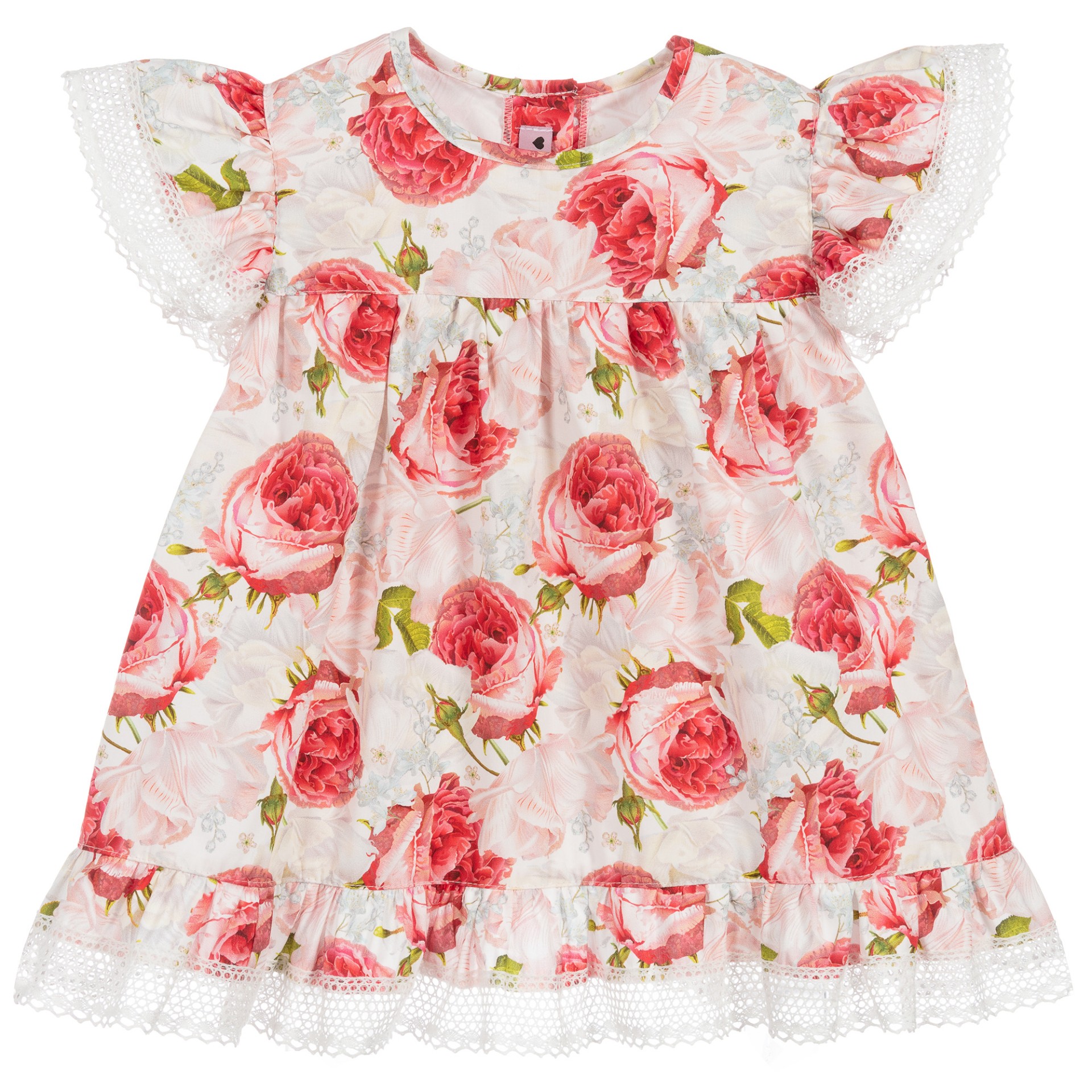 Peony back bow tunic