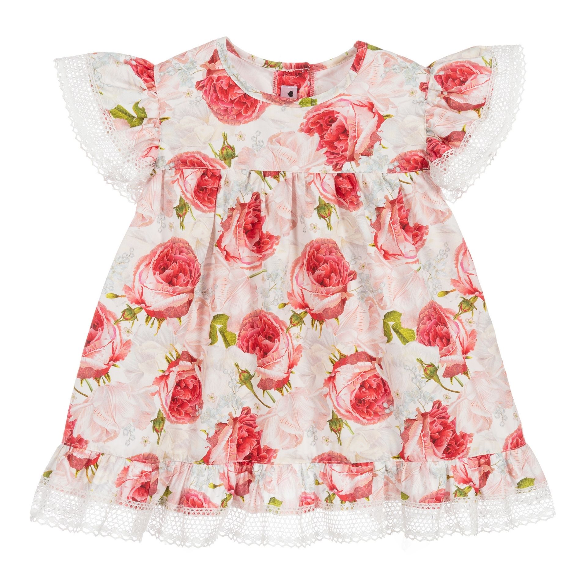 Peony back bow tunic