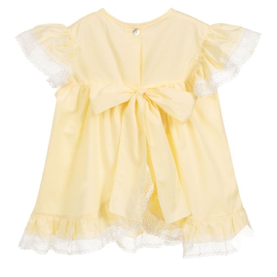 Tunique Jaune Noeud