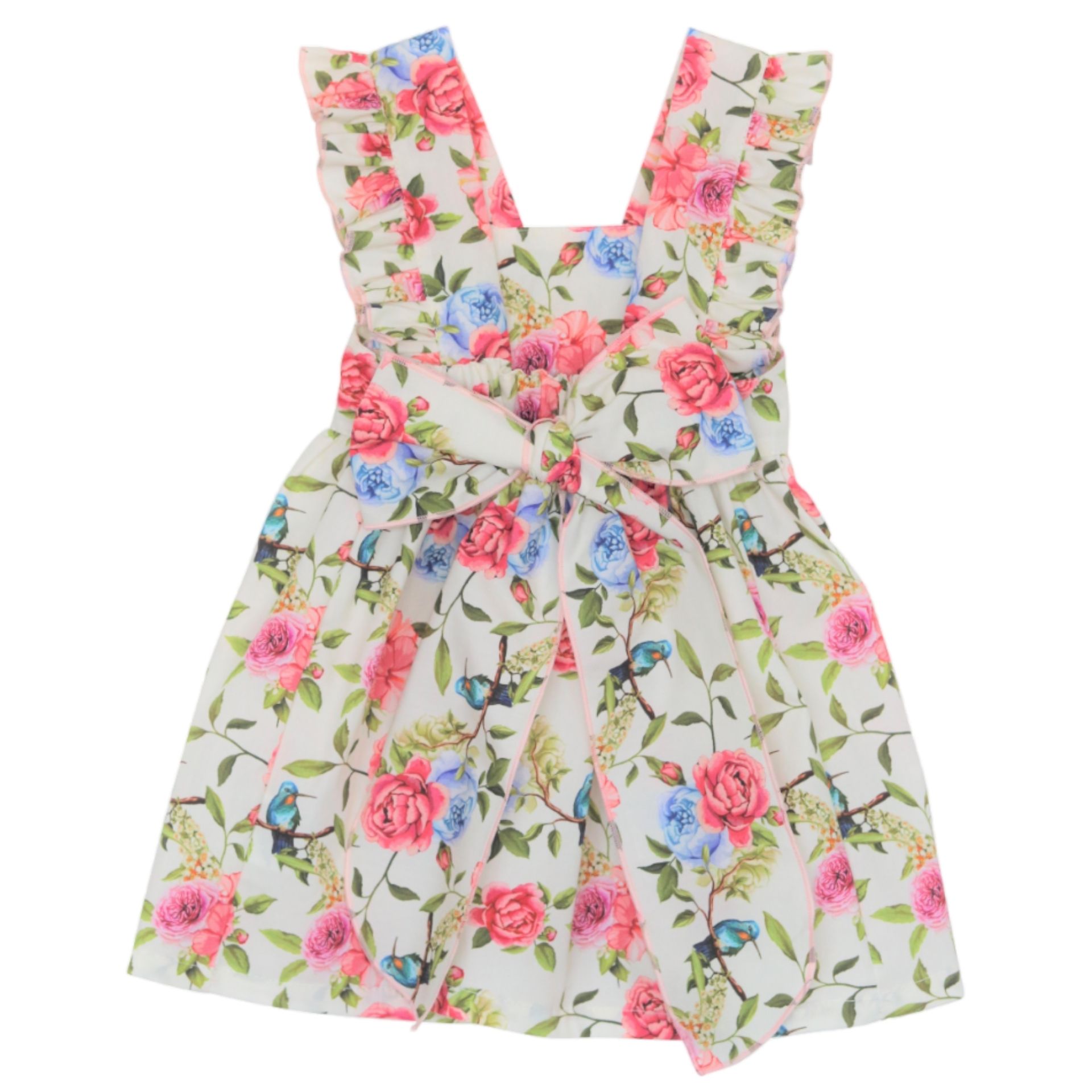 Flowers Pinafore Dress
