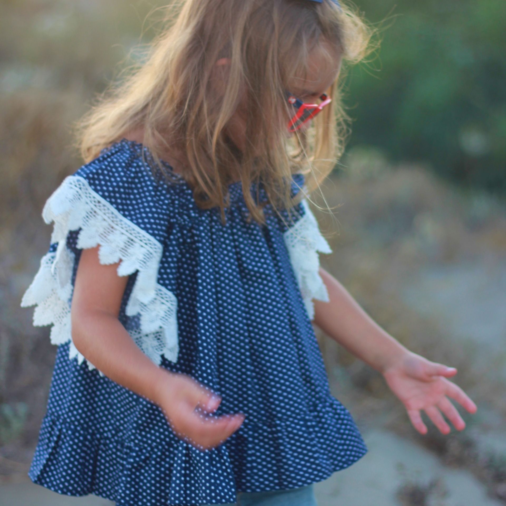 Blue stars tunic