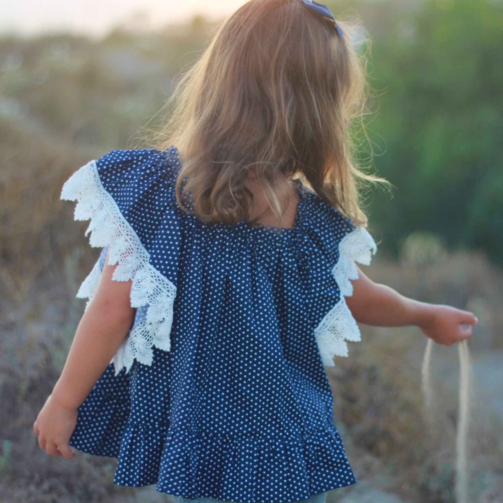 Blue stars tunic