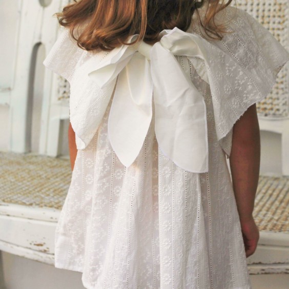 Ivory Embroidery Dress