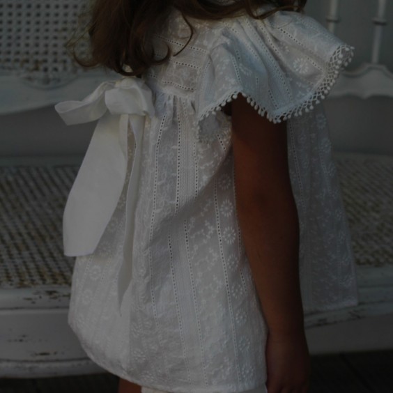Ivory Embroidery Tunic