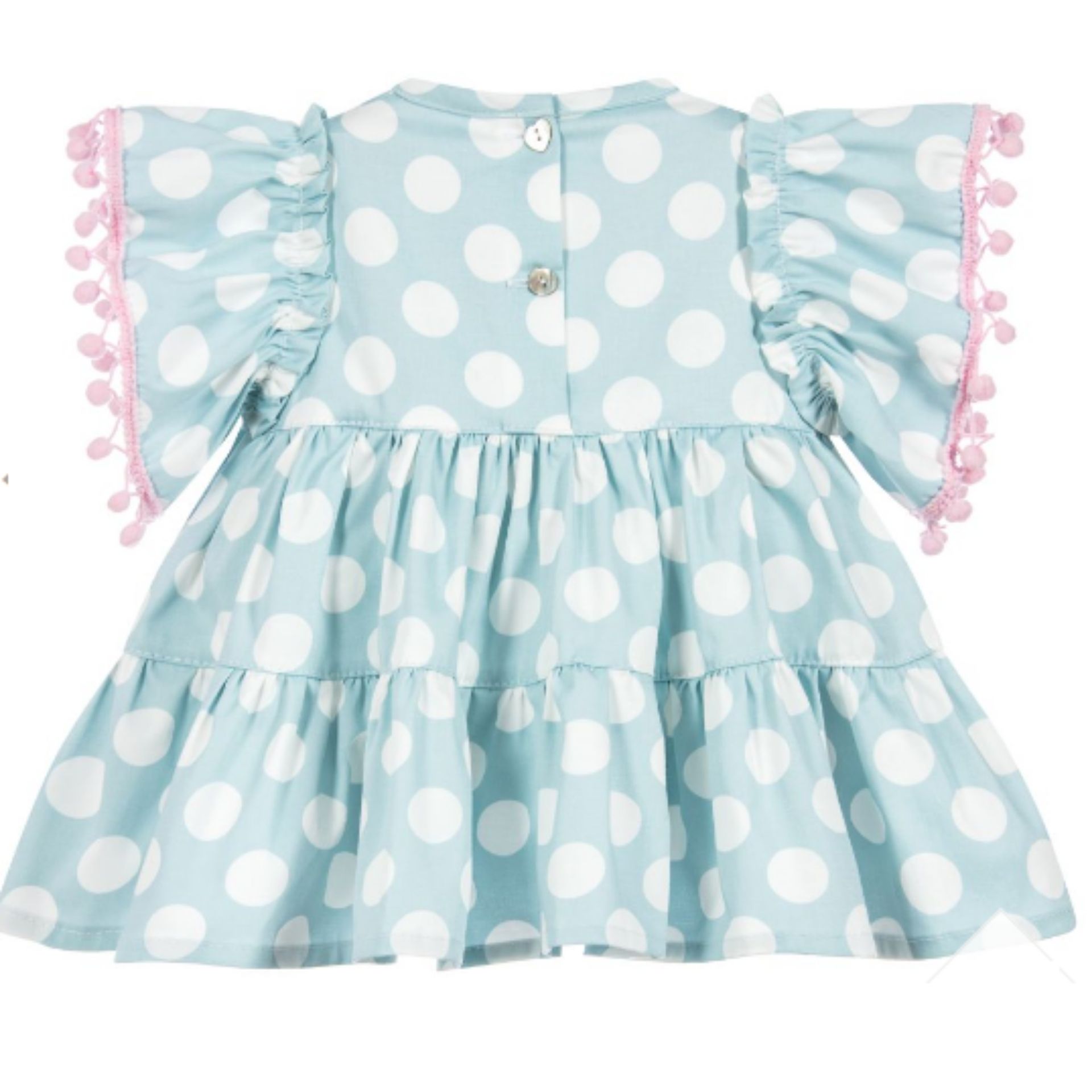 Dots tunic with pompom