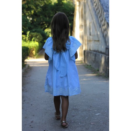 Light blue oxford dress