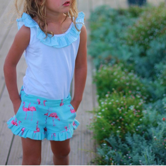 Flamingos shorts