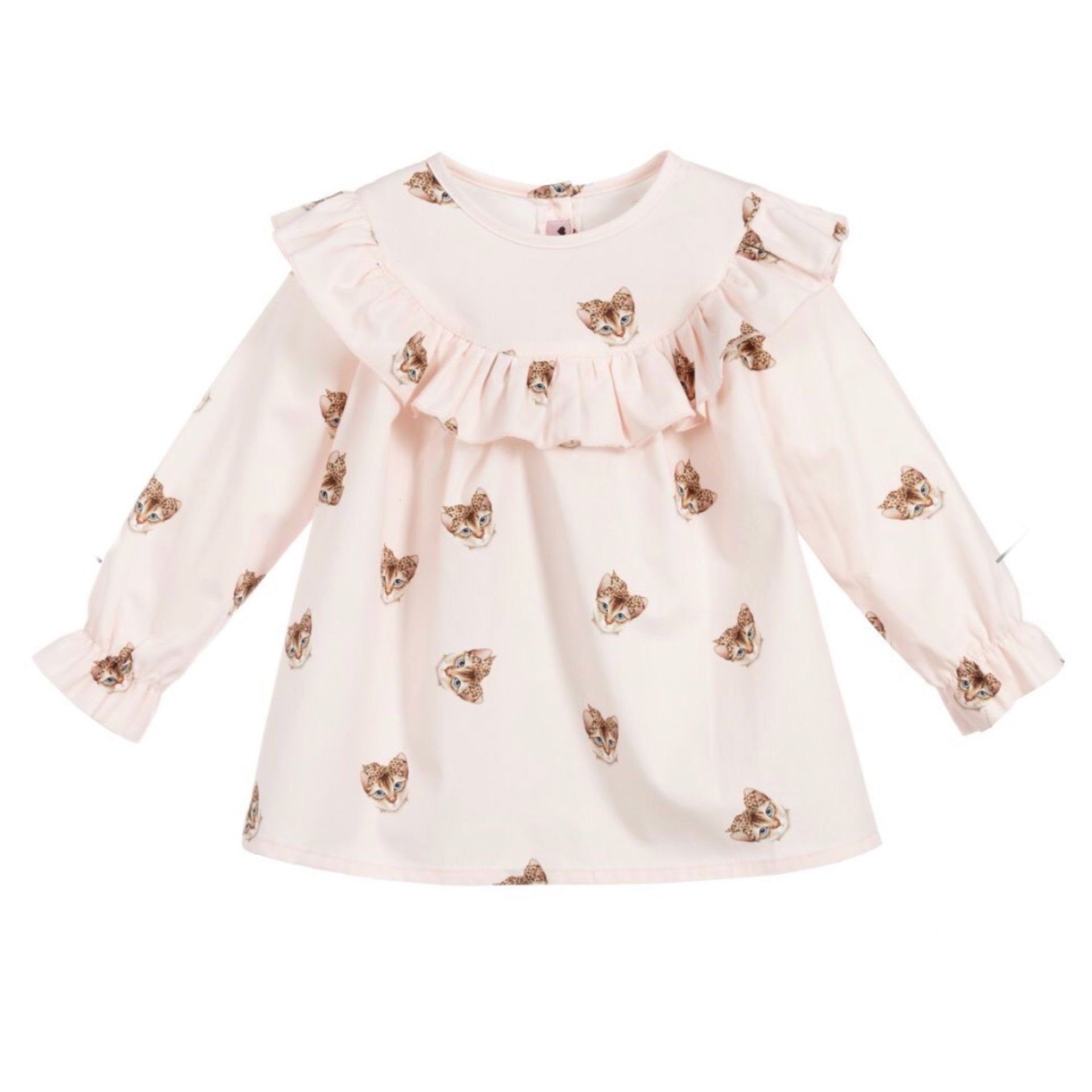 Pink Cats Blouse