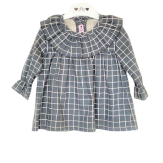 Grey Check Blouse Grey Check Blouse
