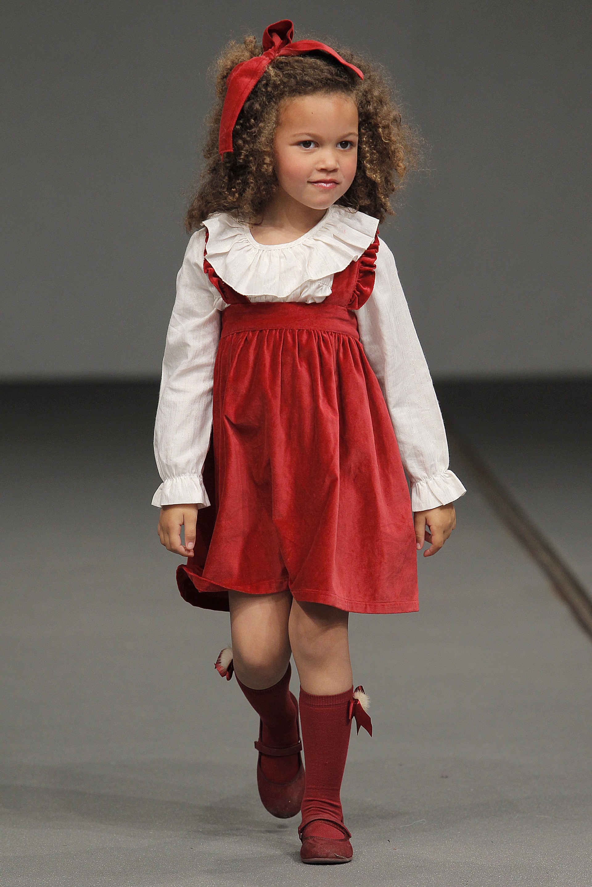 Bordeaux velvet Pinafore Dress