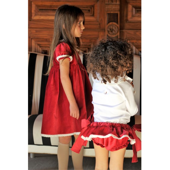 Bordeaux velvet  Dress