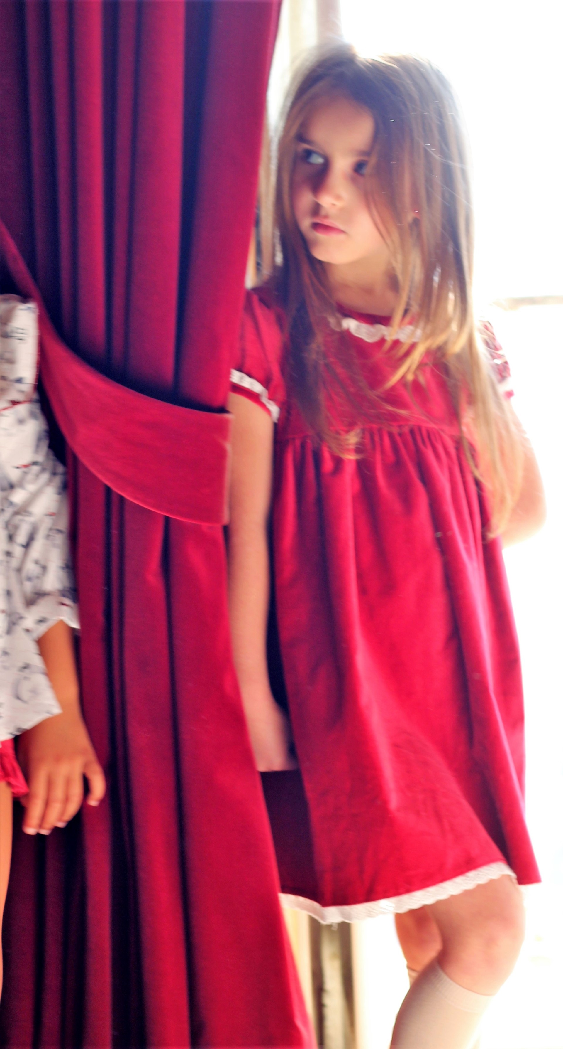 Bordeaux velvet Dress
