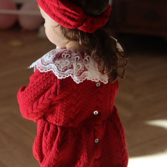 Fofo malha bordeaux manga comprida