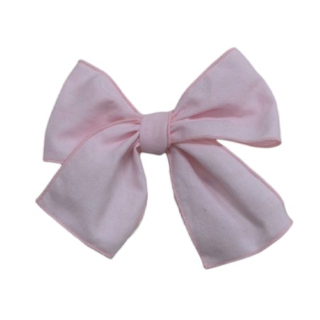 Pink oxford Hairbow