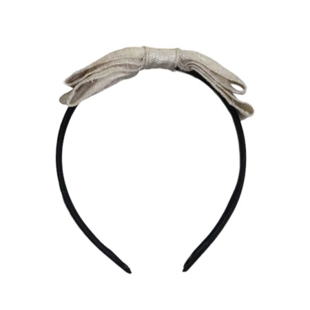 Gold Bow Headband