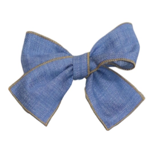 Denim Hairbow Denim Hairbow