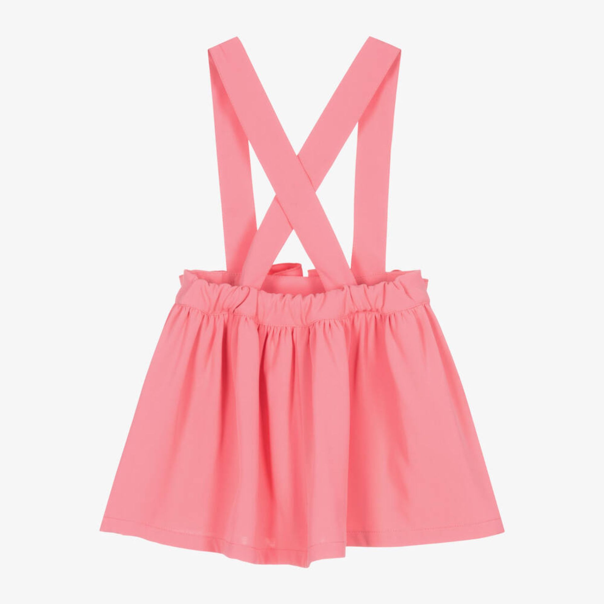 Saia com alças Rosa