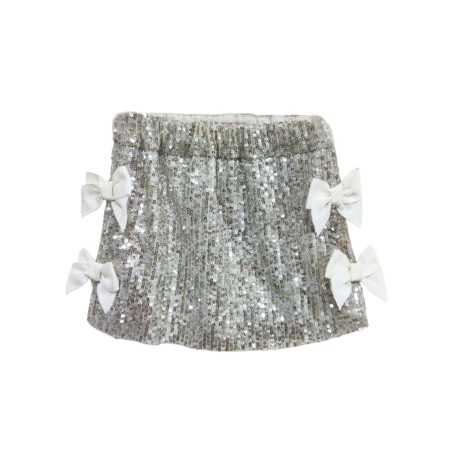 Sequins bows Skirt