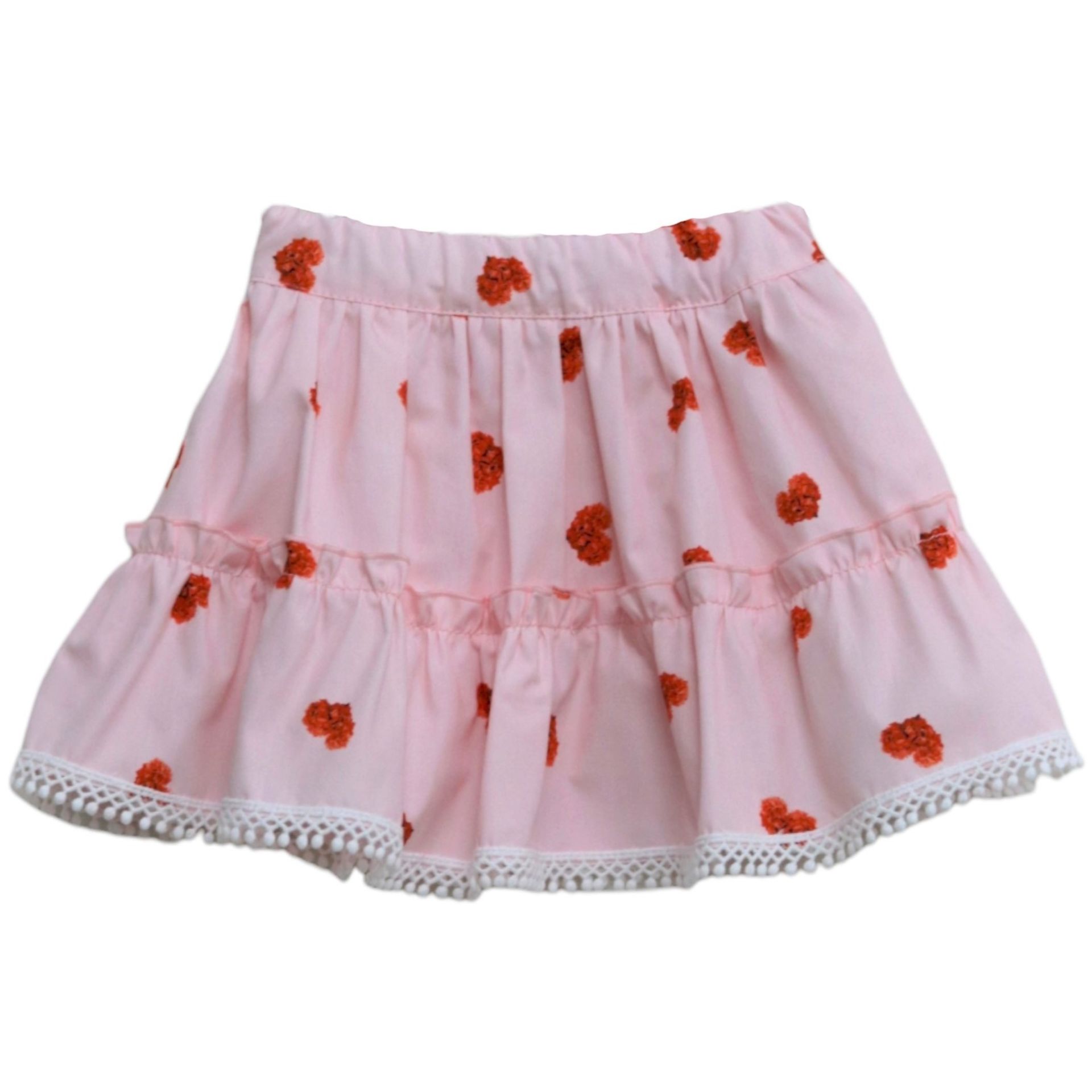 Pink Roses Skirt