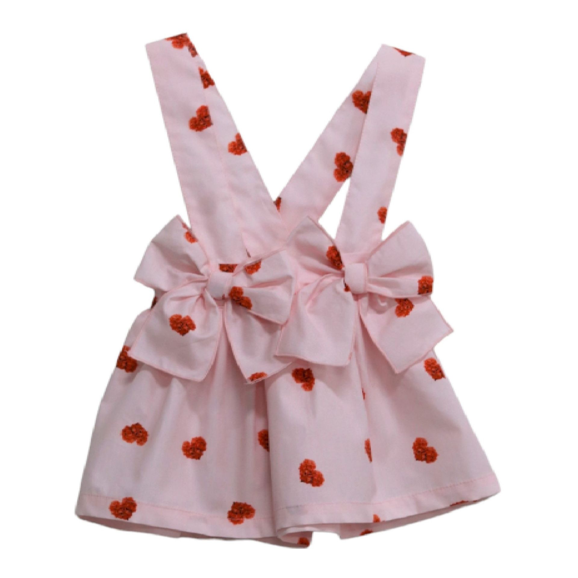 Pink Roses Bow Skirt