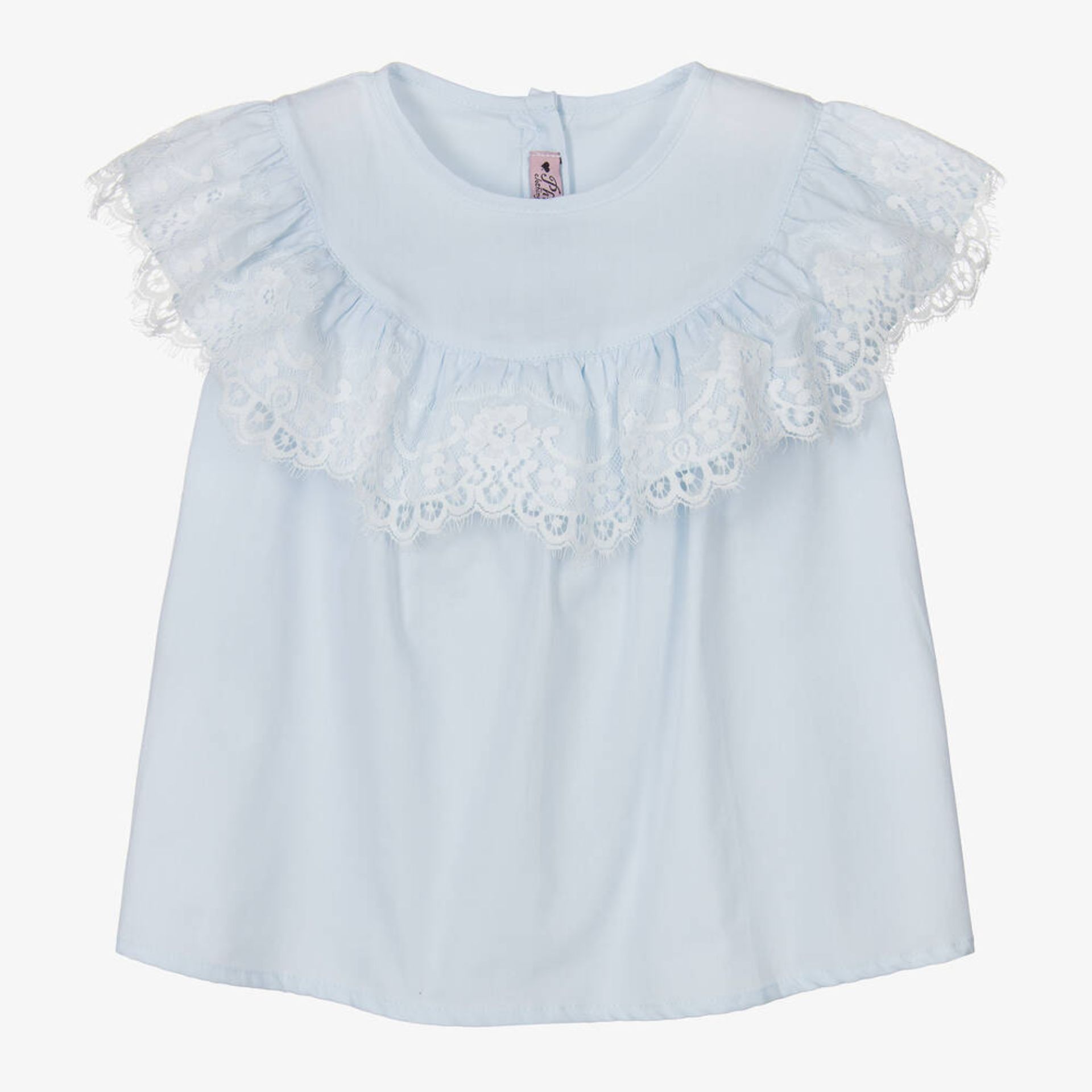 Blusa Oxford Azul