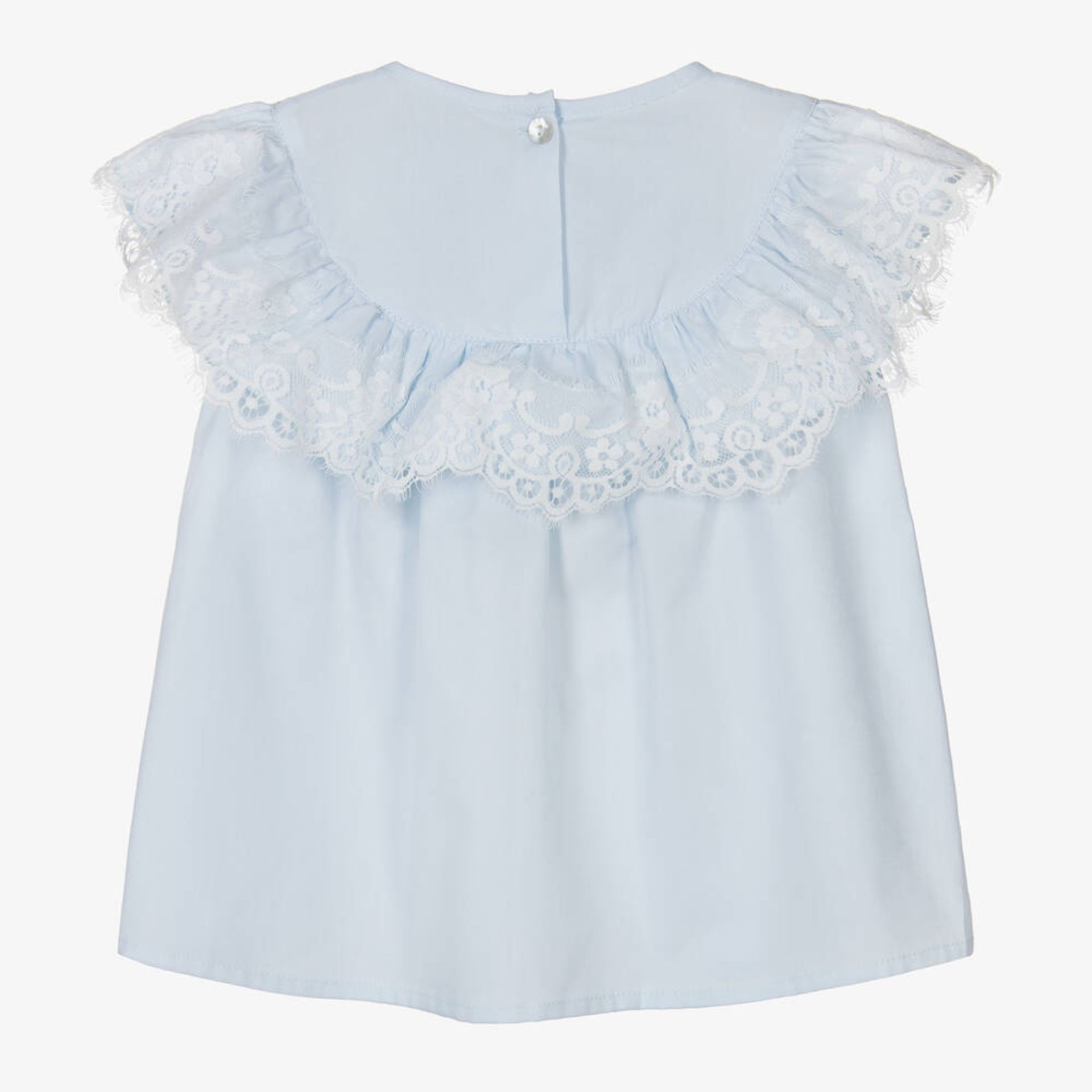 Blusa Oxford Azul