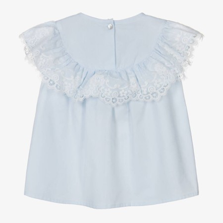 Blusa Oxford Azul Blusa Oxford Azul