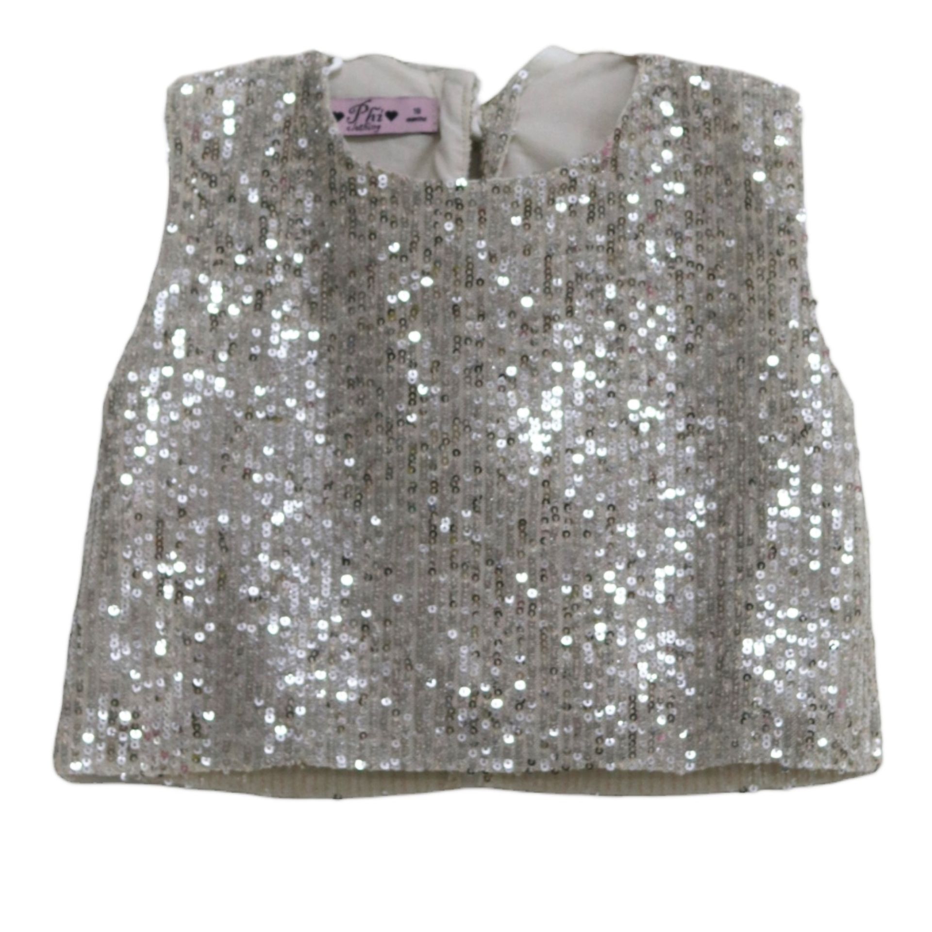 Blusa Lantejoulas com laços