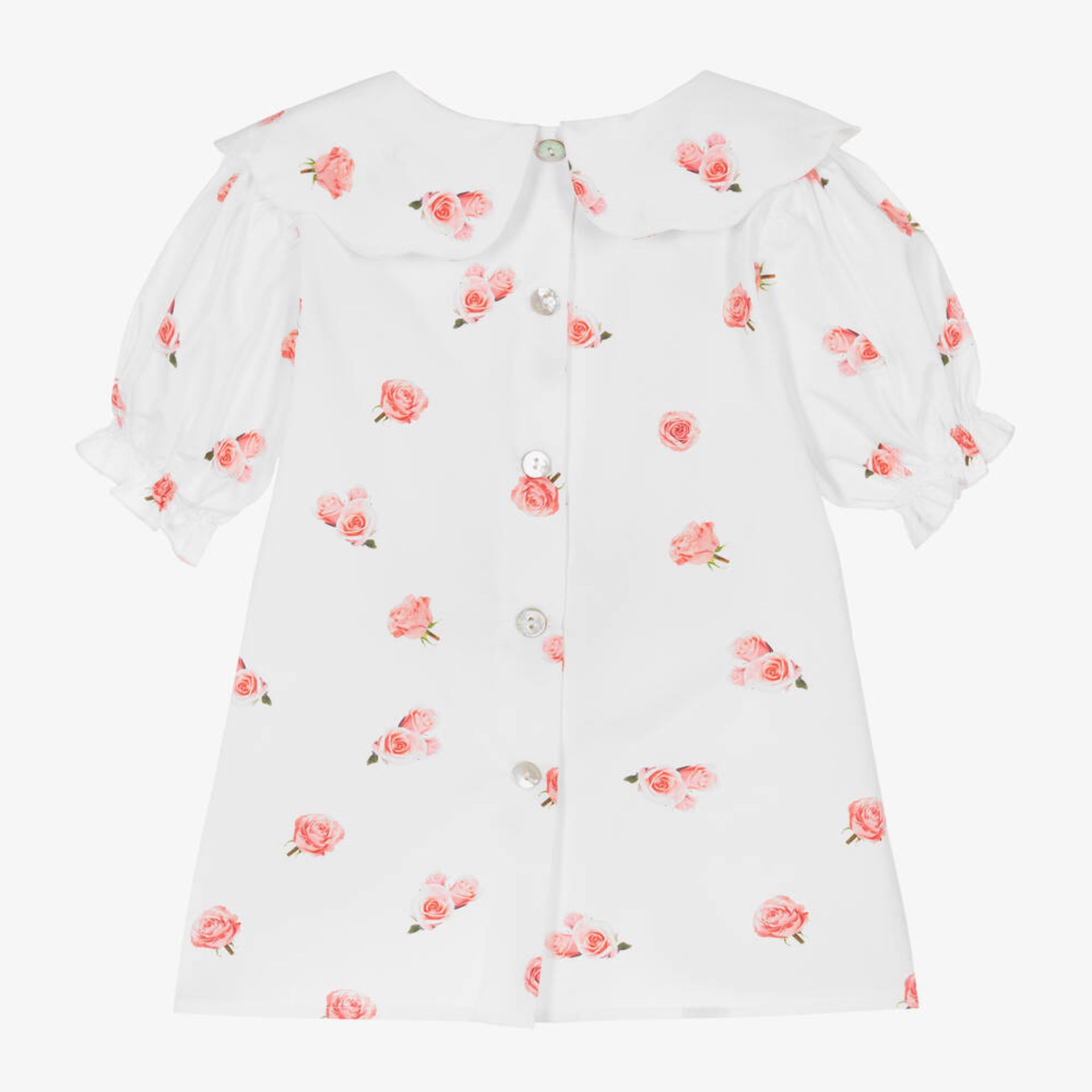 Blusa rosas cor de rosa