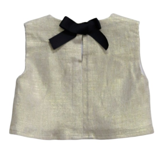 Blusa Linho dourada