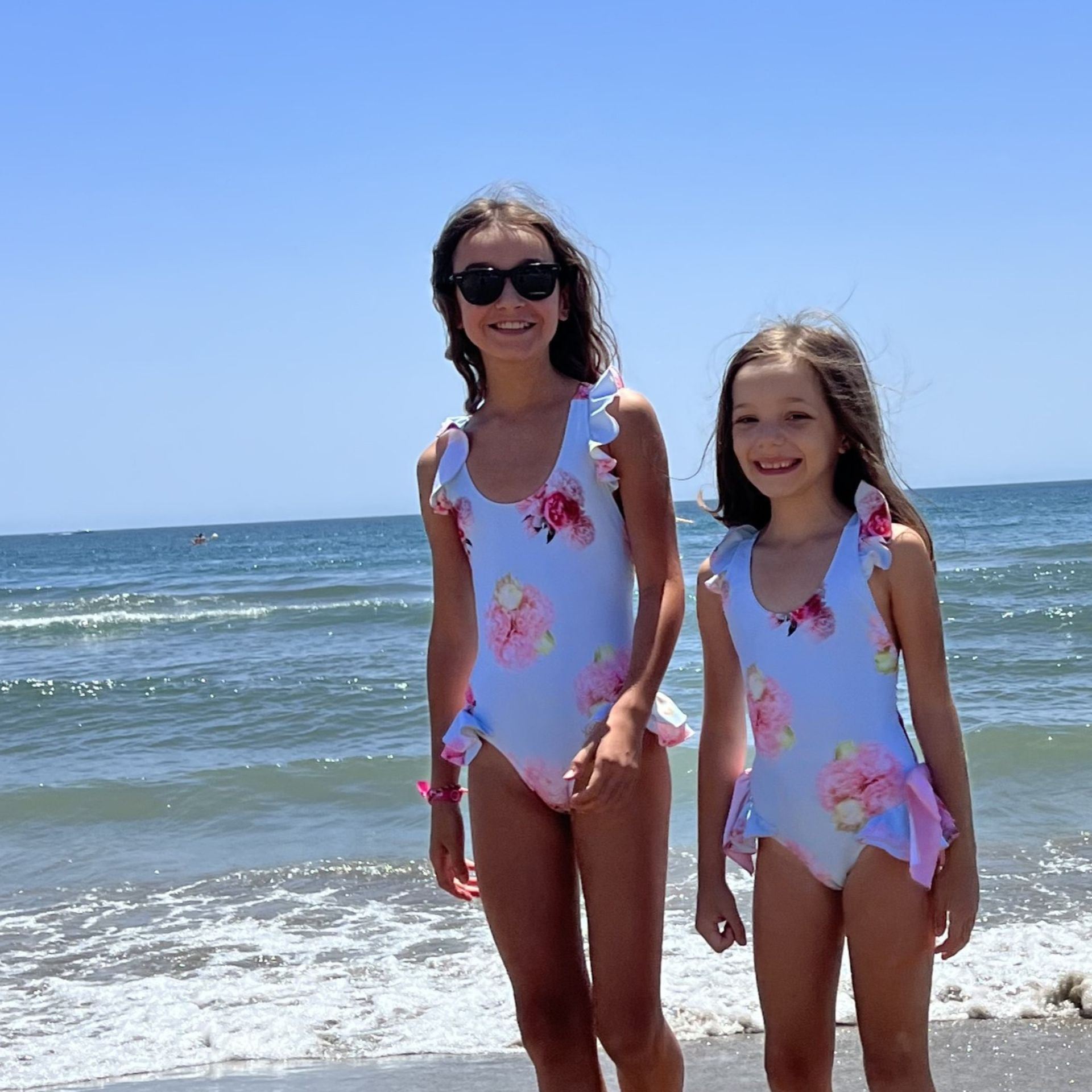 Fato de Banho Peonias Menta