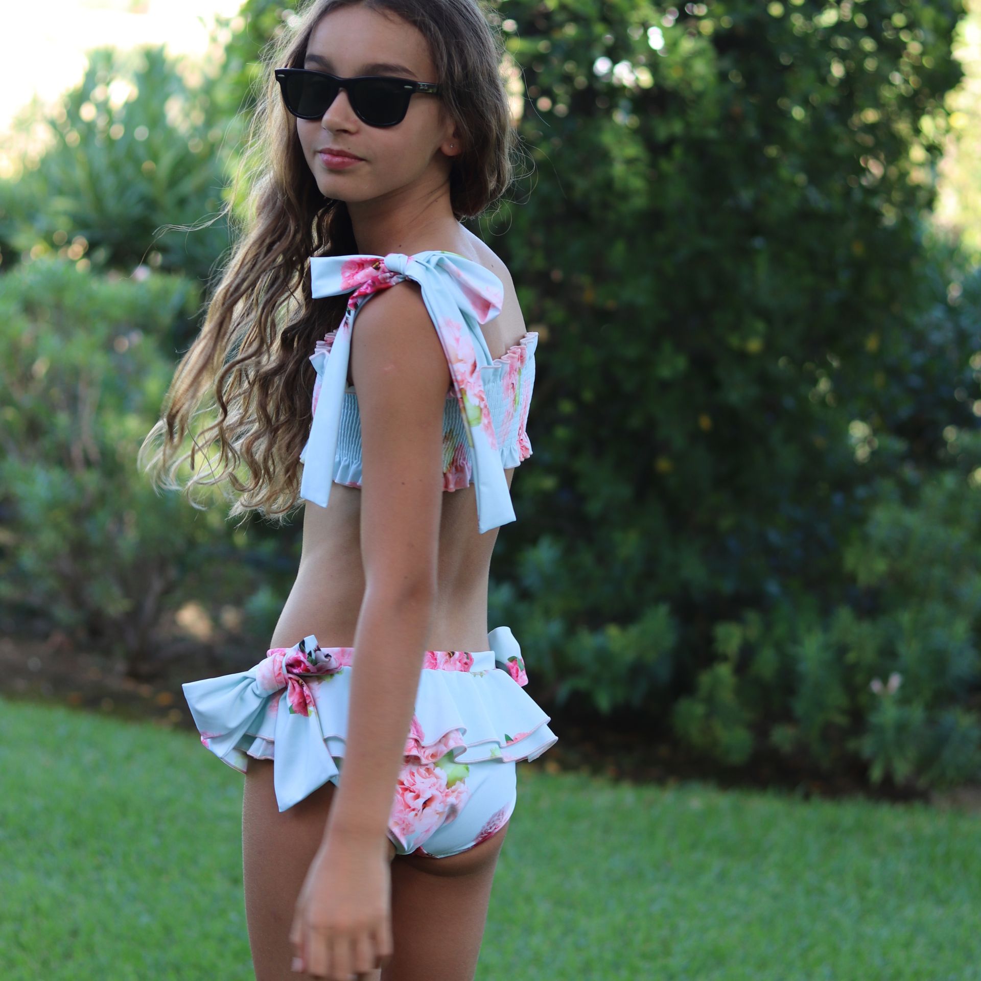 Biquini Peonias Menta