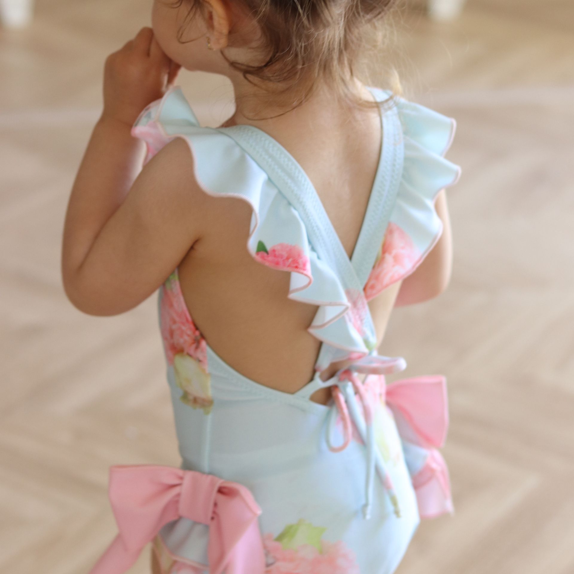 Fato de Banho Peonias Menta