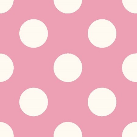 Pink Balls Cotton fabric