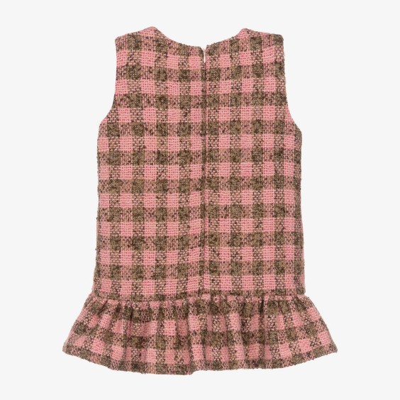 Pink Tweed Dress