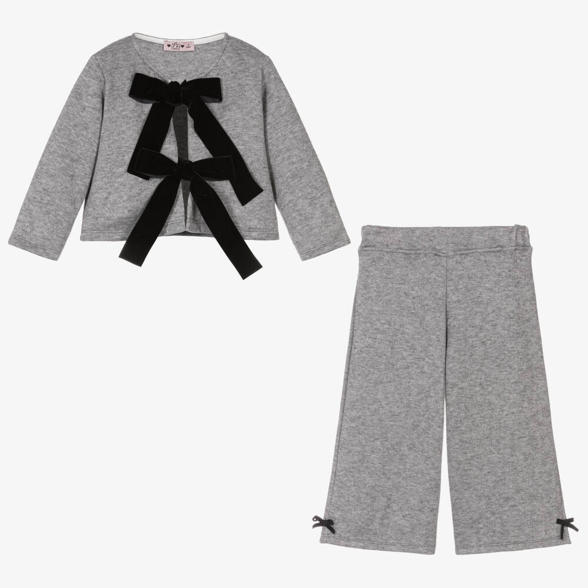 Grey Trousers with bows