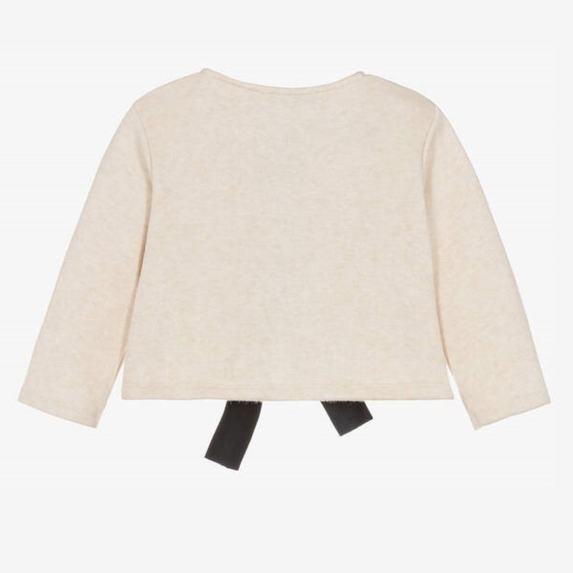 Ivory bows cardigan