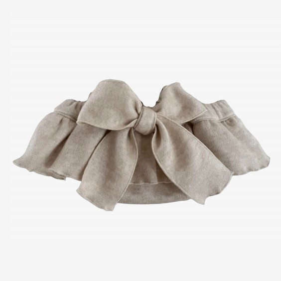 Beige  Bloomer with bow