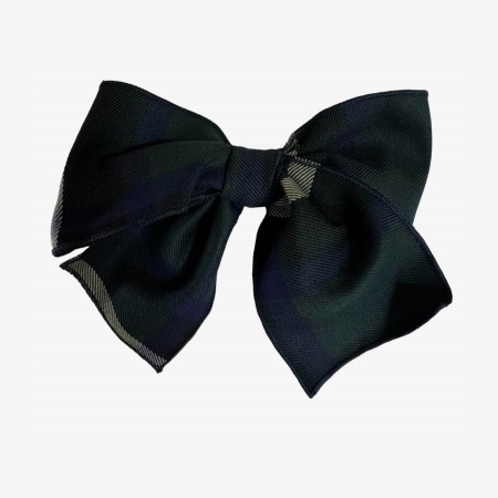 Green Tartan Bow