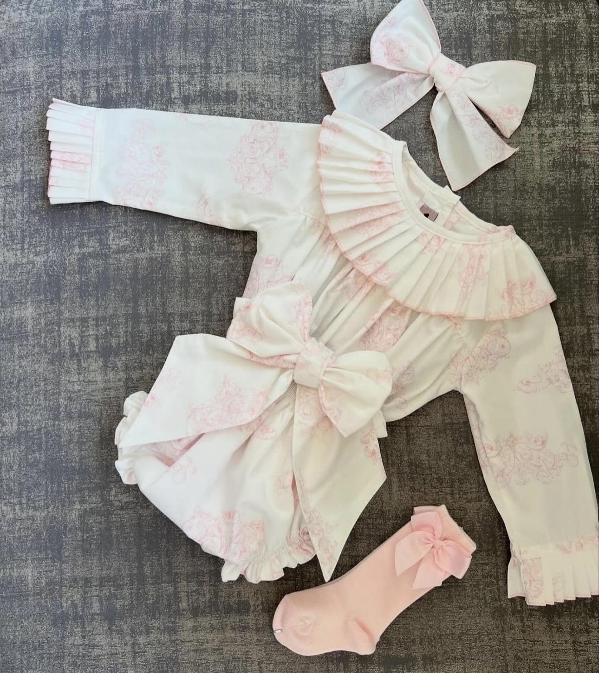 Cueca Toile de Jouy Rosa