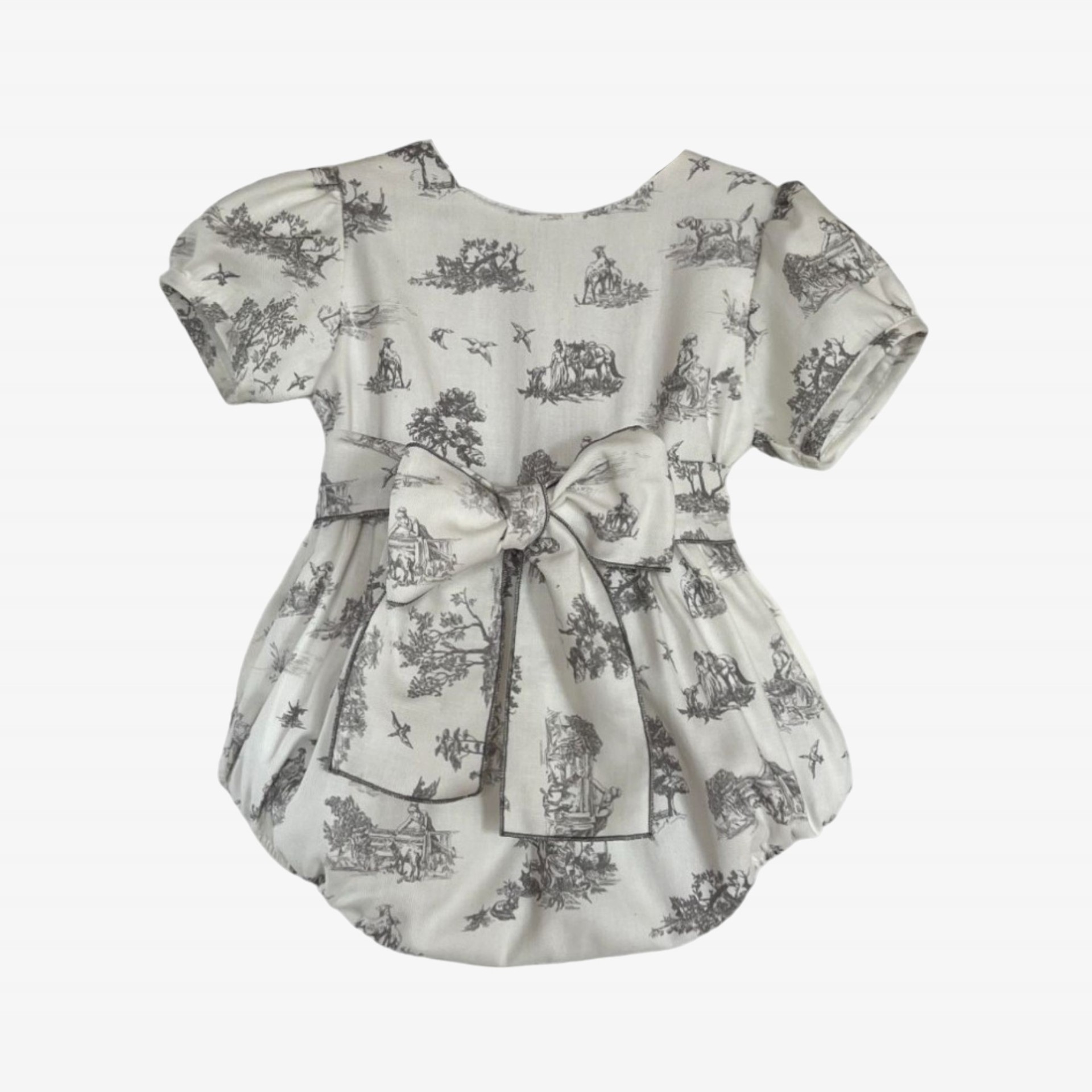 Fofo toile de jouy cinzento