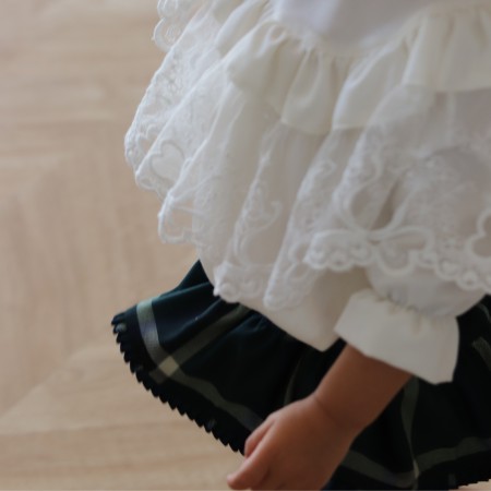 Tapa fraldas xadrez verde Tapa fraldas xadrez verde