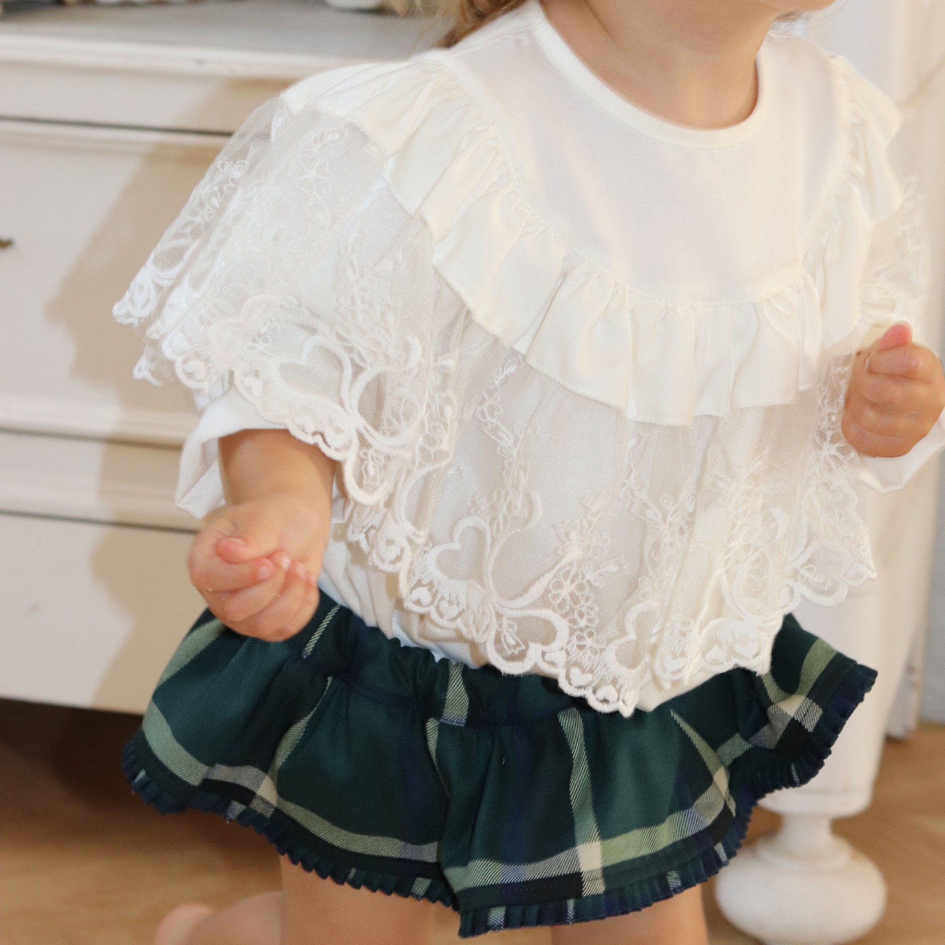 Green Tartan Bloomer
