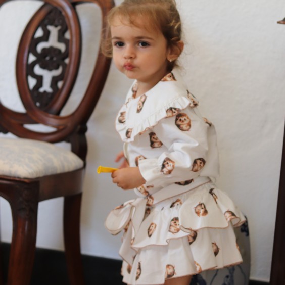 Blusa Ouri�os com golas