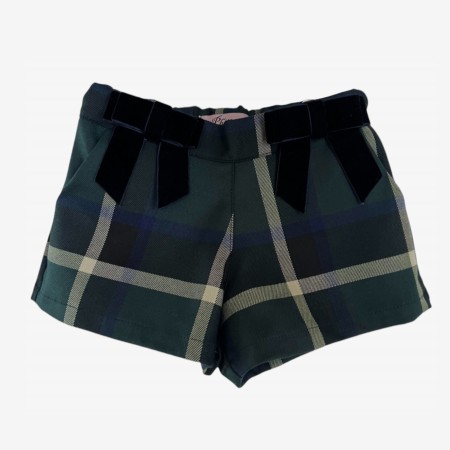 Green Tartan Shorts